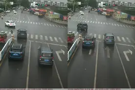 【交通违法曝光】机动车不按所需行进方向驶入导向车道、逆向行驶·····“天眼”捕捉到你了吗？图片