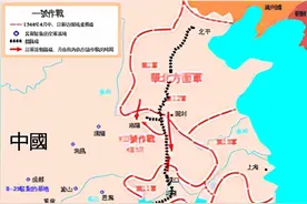 1944年豫中会战，老百姓追打汤恩伯部队，共有50000士兵被缴械图片