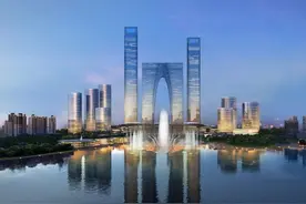 江苏最“傲娇”的建筑，荣获4个中国之最，安装电梯总数达100部图片