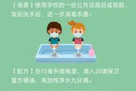 陆续复课中，妈妈为孩子准备的六种精油（使用卡片）图片