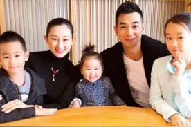 赵文卓一家五口成“通用脸”，基因强大，父母颜值遗传有何规律？图片