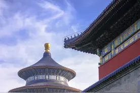 日落月升，天坛处处美景皆能成壁纸图片