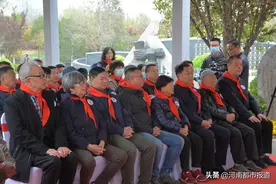 高敬亭将军纪念像在河南福寿园落成图片
