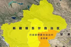 我国面积最大的县——若羌县 比很多省的面积都要大！图片