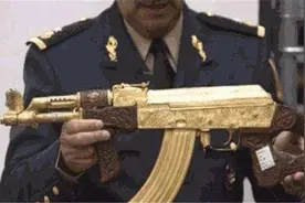萨达姆收藏了一把黄金枪，为何从不用它射击？其实原因是这样图片
