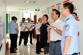 省委党史学习教育第四巡回指导组到省公安厅交警总队走访调研图片
