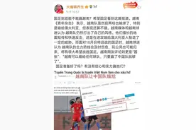 国足身价5倍越南，越南球迷：输谁都行，但必须赢中国图片