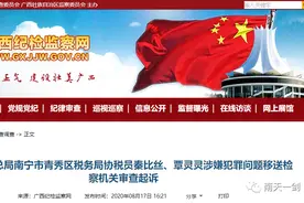 南宁两名协税员被起诉！还有这些党员干部被通报图片