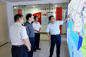 席扬到自治区海洋局调研图片