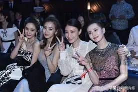 85花集体复出营业，没演女主的杨颖，抢占了先机图片