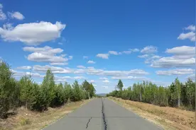 黑河至塔河，走黑龙江省边境最长县份，看大兴安岭最纯净蓝天白云图片