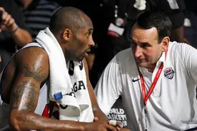 K教练：詹姆斯08年奥运不满科比出手，我硬起头皮去劝了科比图片