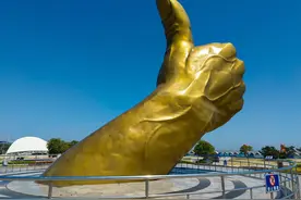 山东威海，自驾乳山银滩，海景房怎么样，这回知道了图片