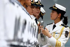 解放军三军仪仗队女兵和国旗护卫队的对比，这次军迷要有眼福了图片