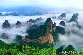 猜猜广西最高海拔是哪？那可是美军机也飞不过的存在呢图片