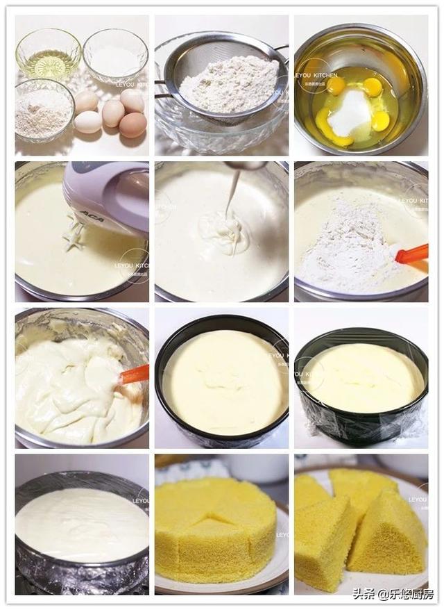 3种蛋糕，不用烤箱就能做，用的材料家里都有，过年不用买了