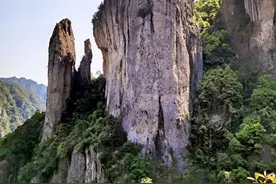 温州深峡有处风景极美的小张家界，石奇峰秀，你可去过？图片