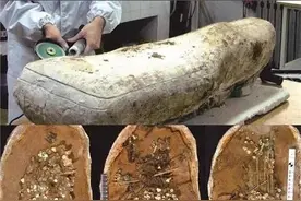 唐墓出土“外星人头骨”，修复后惊艳众人，学者：哪来的穿越物？图片