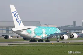 全日空航空喜提第二架A380 这次是微笑海龟图片