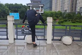 东海首届“跨栏”比赛，看看谁跨的最“帅”图片