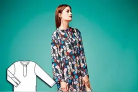 8款时尚美女服装设计效果款式图图片