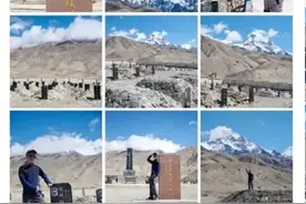 旅游博主在戍边英雄墓碑前摆拍，公益诉讼立案！图片