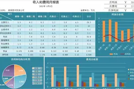别再做流水账了，快来看看这模板，老板肯定满意图片