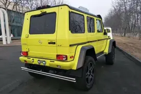 攻击性强 奔驰G级4X4户外实拍 外观车漆罕见/搭载4.0LV8发动机图片
