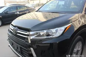 2020款丰田汉兰达到店，墨晶黑大方，配四驱，2.0T动力足图片