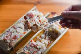 粤菜“云”聚 | 竹筒饭，藏着野外的所有清香图片