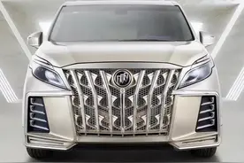 蒙娜丽莎“GL8”曝光，前脸嵌入“黄金甲”，内饰比肩头等舱图片