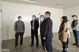 四川省中医药管理局党组成员、副局长杨正春莅蒲调研四川祥云中药饮片有限公司图片