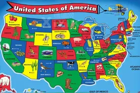 美国50个州的简介，对美国的联邦制你了解多少图片