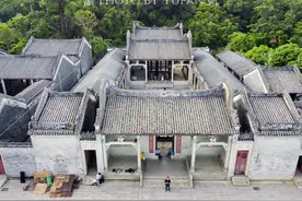 《破冰行动》中的塔寨祠堂，实为中山陈氏宗祠，比广州陈家祠还早图片