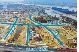 梁厝南片区路网全部贯通图片