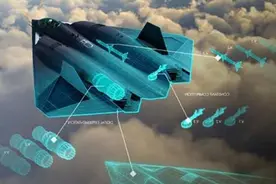 下一代战机来袭？美军公布六代机设想，外形酷似缩小B2轰炸机图片