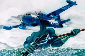 被美海军“反复折腾”的“海上全能标兵”，P-2“海王星”巡逻机图片