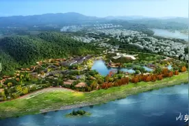 牛！内江市中区城南新区！塔山公园之外，还要建5个湿地公园，1个5000亩的郊野公园图片