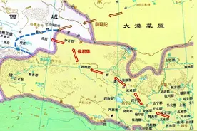 侯君集攻灭高昌国图片