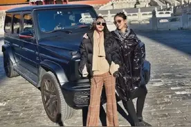 开奔驰进故宫女，被发现在美国有豪宅，价值八千万图片