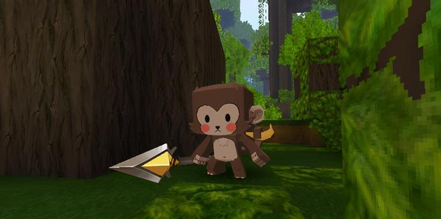 迷你世界：如何和猴子交换物品，猴子要如何驯服？