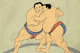 古代人是不穿裤子的，因为一开始不需要，裤子是秦汉之后才有的图片