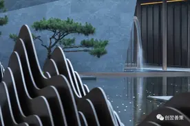 沈阳万科翡翠观澜首开区景观——山林展卷，园庭观澜 | 创翌善策图片