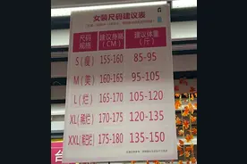 “稀烂”的“女装尺码建议表”，岂止“措辞不当”？图片