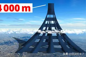 日本设想的超级摩天大楼，高度4000米，外形如山，可容纳百万人图片