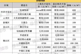 徐州13家楼盘涨价成功！最高涨了1000元/㎡图片