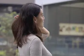 路人街拍，小姐姐这身材应该算完美吧图片