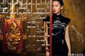 刘亦菲“花木兰”古风写真，烈焰红唇美到犯规图片