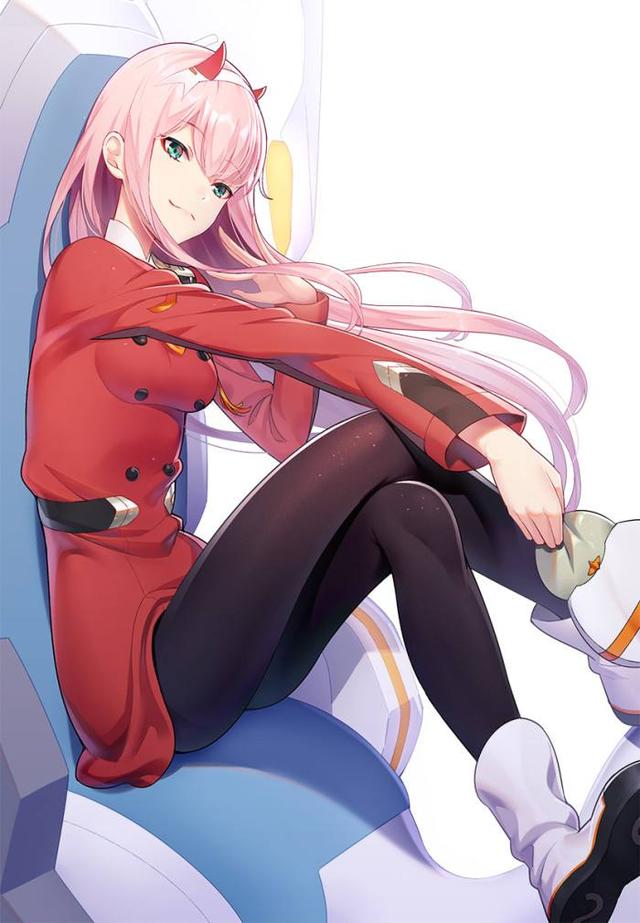 02 《darling in the franxx》 cv:户松遥性格优雅自信,独立坚强.
