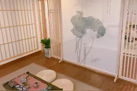 实拍！新中式隔断，集功能分区、美观装饰于一体，太实用图片